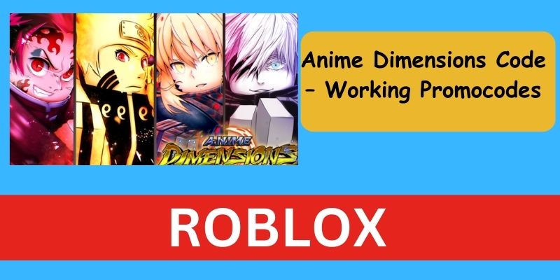 Anime Dimensions Code